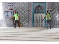 Toroslar’da ibadethanelerin dezenfeksiyonu sürüyor