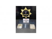 Moto kuryeden 2 kilo eroin çıktı