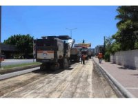 Mersin’de asfalt çalışmaları sürüyor