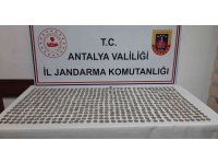 Antalya’da Roma dönemine ait 613 sikke ele geçirildi