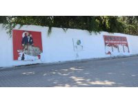 Dörtyol’da Milli Mücadele kahramanlarının resimleri tahrip edildi