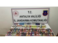 Manavgat’ta gümrük kaçağı sigara ele geçirdi