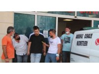 Alev alan otomobilde hayatını kaybeden gencin cenazesi morgtan alındı