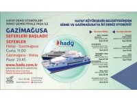 Hatay Deniz Otobüsü’nün Gazimağusa seferleri 5 Ağustos’ta başlıyor