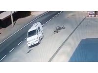 Ölümle biten kaza kamerada