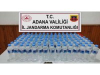Adana’da 60 litre sahte içki ele geçirildi