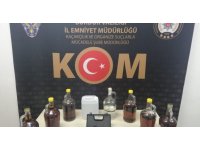 Burdur’da el yapımı alkol satan şahıs yakalandı