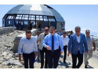 Vali Yılmaz: “Düldül Dağı’na yapılan teleferik 1 ay sonra yolcu taşımaya başlayacak”