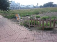 Mezitli’de köpek gezdirme alanına saldırı yapıldı