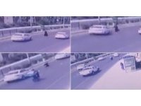 Bir çarptı diğeri sürükledi