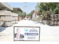 Antakya Belediyesi yol çalışmaları sürüyor