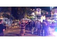 Isparta’da yelken bidonlu kavga kamerada