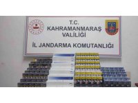 Kahramanmaraş’ta bin 630 paket kaçak sigara ele geçirildi