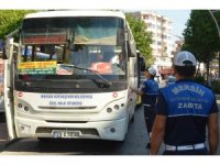 Mersin’de toplu taşıma araçları denetleniyor