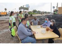 300 metrelik alt geçit için hummalı çalışma