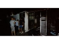 5 Yıldızlı otelin sahil barında korkutan yangın