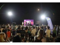 Tece sahillerinde yaz konseri coşkusu