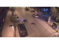 Hatay’da trafik kazaları kamerada