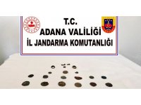 Adana’da 20 tarihi obje ele geçirildi