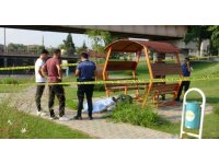 Kağıtçı parkta ölü bulundu