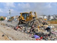 Mersin’de kaçak hafriyatlar temizlendi