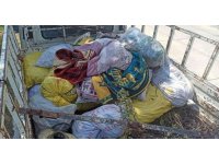 Depodan çalınan 26 çuval keçiboynuzunu jandarma buldu