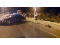 Hatay’da arıza nedeniyle yolun sağında duran araca otomobil çarptı: 3 yaralı