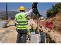 MESKİ, kanalizasyon hattı çalışmalarına devam ediyor