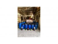 Araçlardan mazot çalarken yakalandı