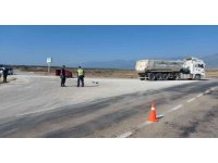 Hatay’da tır ile çırpışan otomobilin sürücüsü yaralandı