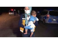Antalya’da 9 aylık bebeği evin kapısına bıraktılar