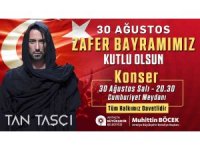 Büyükşehir Belediyesi 30 Ağustos’ta Tan Taşçı konseri düzenliyor