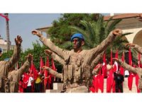 Jandarma komandoların yaptığı hareketler büyük beğeni topladı