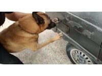 Aracın yakıt kapağında uyuşturucu bulundu