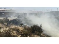 Hatay’da sanayide çıkan yangın kontrol altına alındı