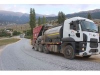 Mersin’de yol çalışması