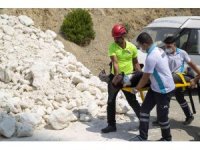 Kaza tatbikatı nefes kesti