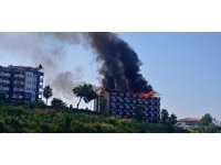Alanya’da korkutan otel yangını söndürüldü