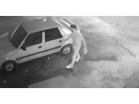 Otomobilleri tek tek dolaştı, tek poşetle geldiği sanayi çarşısından 4 poşetle çıktı