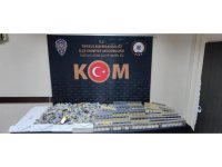 Mersin’de bin 240 paket kaçak sigara ele geçirildi