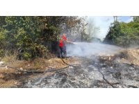 Mersin’de orman yangını kısa sürede söndürüldü