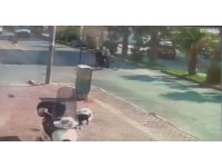Yaşlı adamın bisikletiyle ölüme gidişi kameraya yansıdı