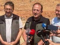 Vali Pehlivan: "Yangında zarar gören alanlar tespit edilecek"