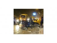 Yeğenlerini otogardan yolcu eden çift eve dönüş yolundaki kazada can verdi