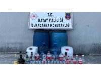 Hatay’da 380 litre sahte içki ele geçirildi