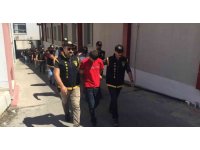 Yaklaşık 450 bin lira değerinde malzeme çalan 12 zanlı yakalandı