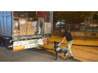 Kargo tırında 56 kilo 200 gram esrar ele geçirildi