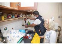 Mersin’de evde sağlık ve bakım hizmeti aralıksız sürüyor