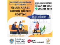 Mersin’de ’eşler arası sorun çözme eğitimleri’ başlıyor