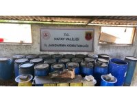 Hatay’da 11 bin 400 litre sahte içki ele geçirildi